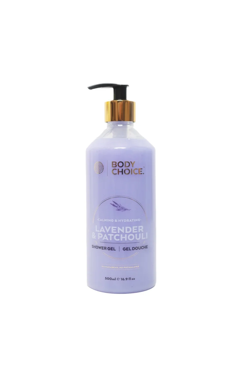 Gel douche hydratant - Lavande & patchouli - 500 ml