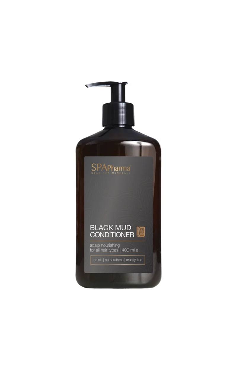 Après-shampoing nourrissant - Boue noire - Tous types de cheveux - 400 ml