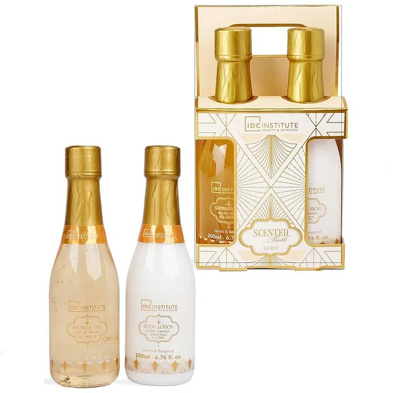 Idc Institute Gel doccia bagno profumato oro champagne — Gel doccia