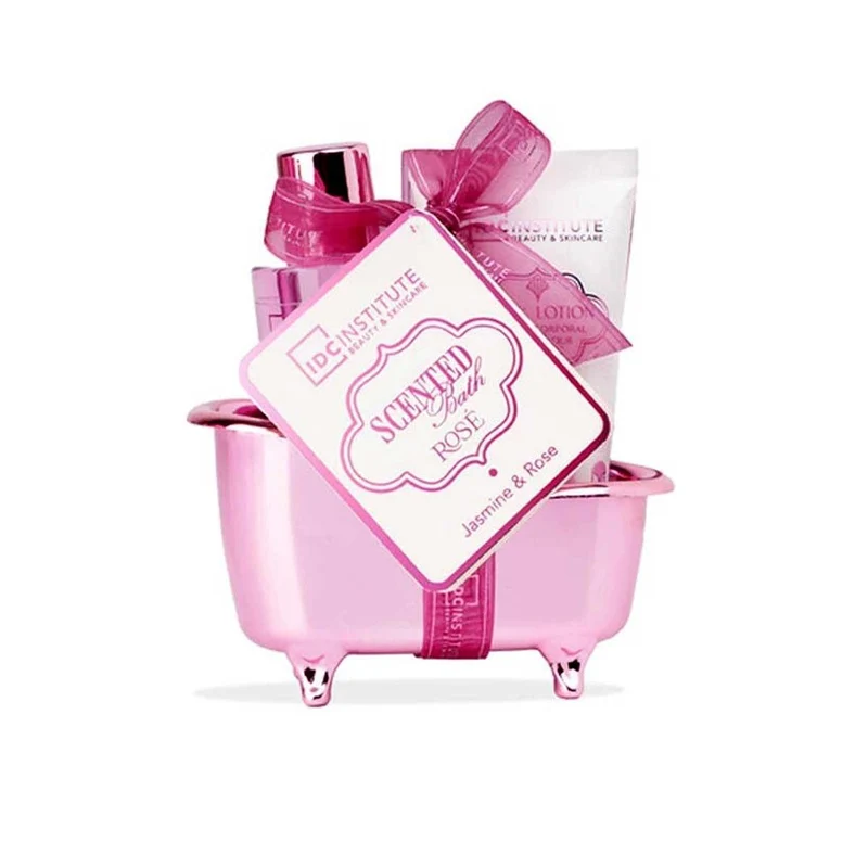 Idc Institute Mini vasca bagno profumato rose set — Set bagno