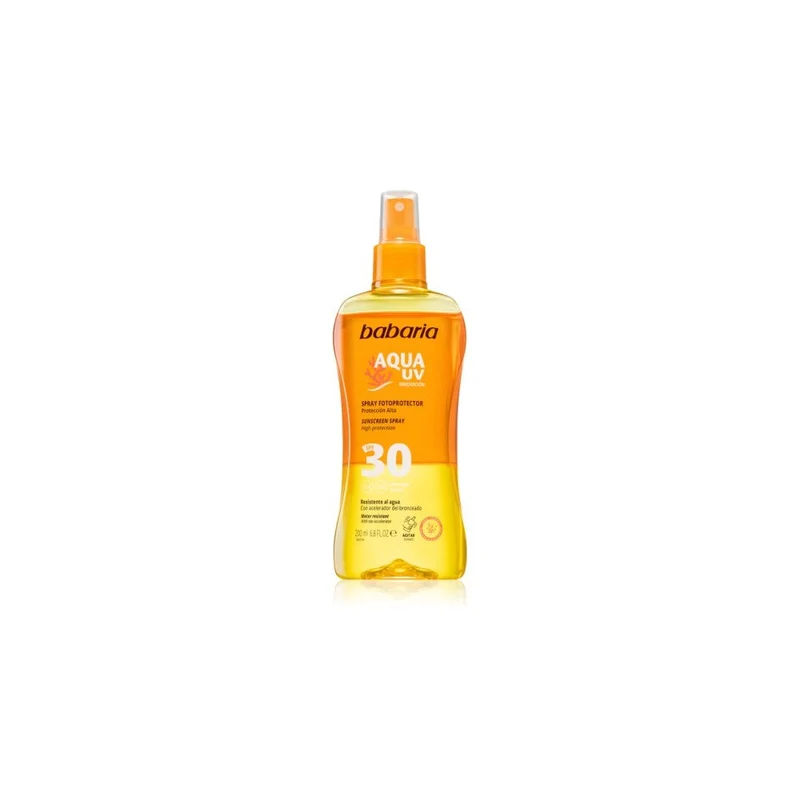 Babaria Crema solare bifasica SPF 30 200 ml — Crema solare spray