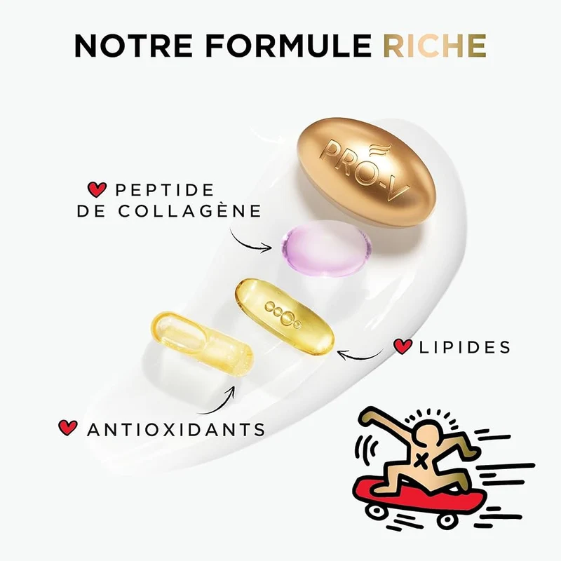 Pantene Pro-V X Keith Haring Art Collection Repair & Protect Après-Shampoing 3 Minute Miracle