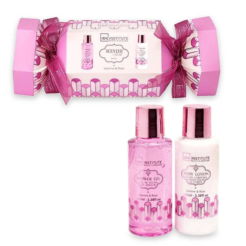 Idc Institute Cofanetto bagno profumato rose candy 2 pezzi — Set bagno
