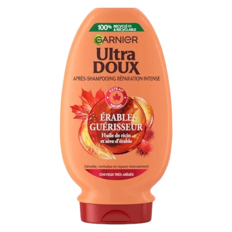 Garnier Ultra Doux Après-Shampoing Erable Guérisseur