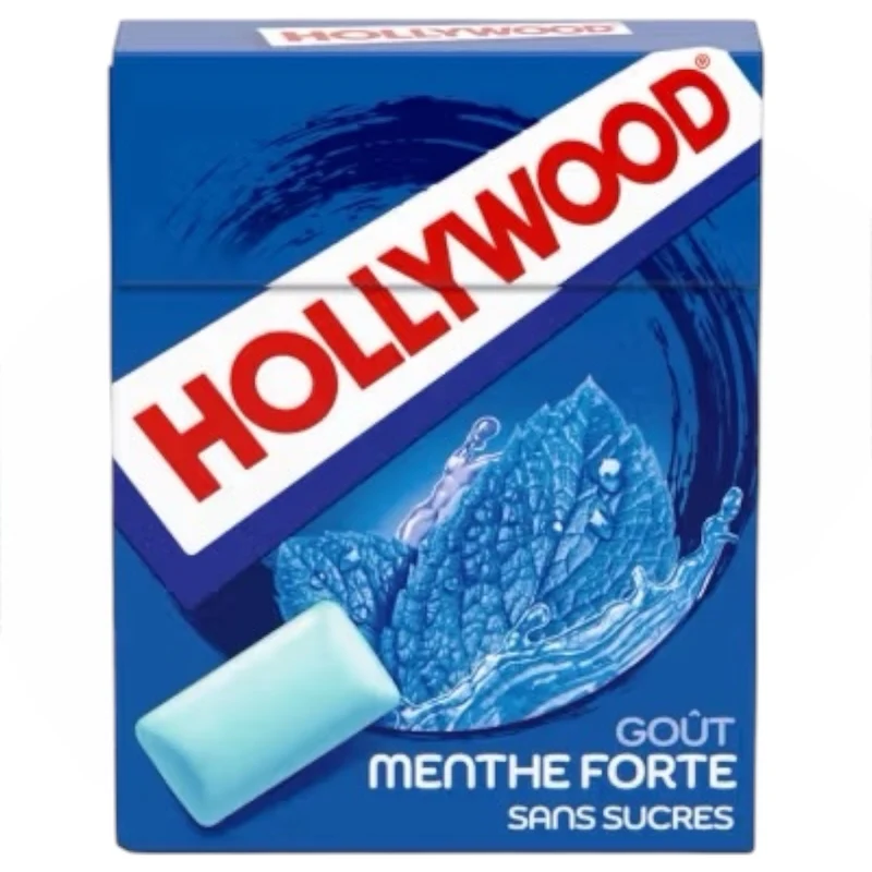 Hollywood 10 Dragées Power Fresh Parfum Menthe Forte Sans Sucres