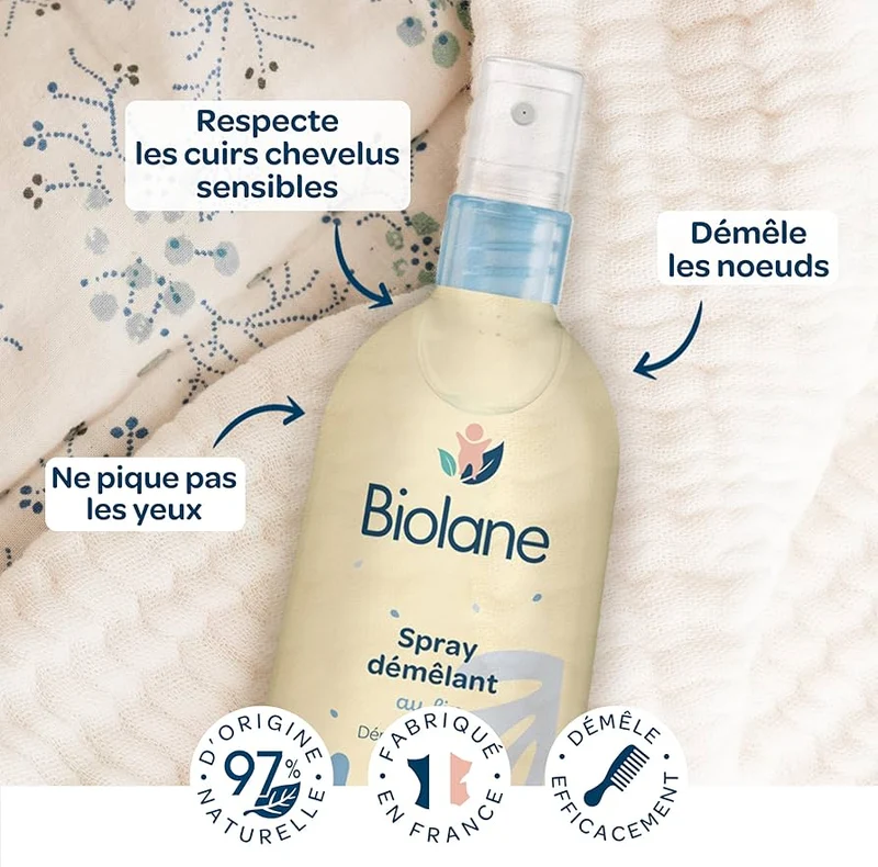 Biolane Spray Démêlant Bébé