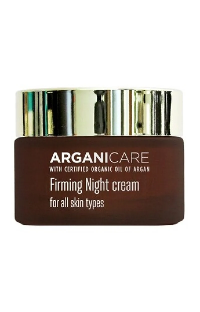 Crème de nuit anti-âge & raffermissante - Acide hyaluronique & argan - Peaux matures