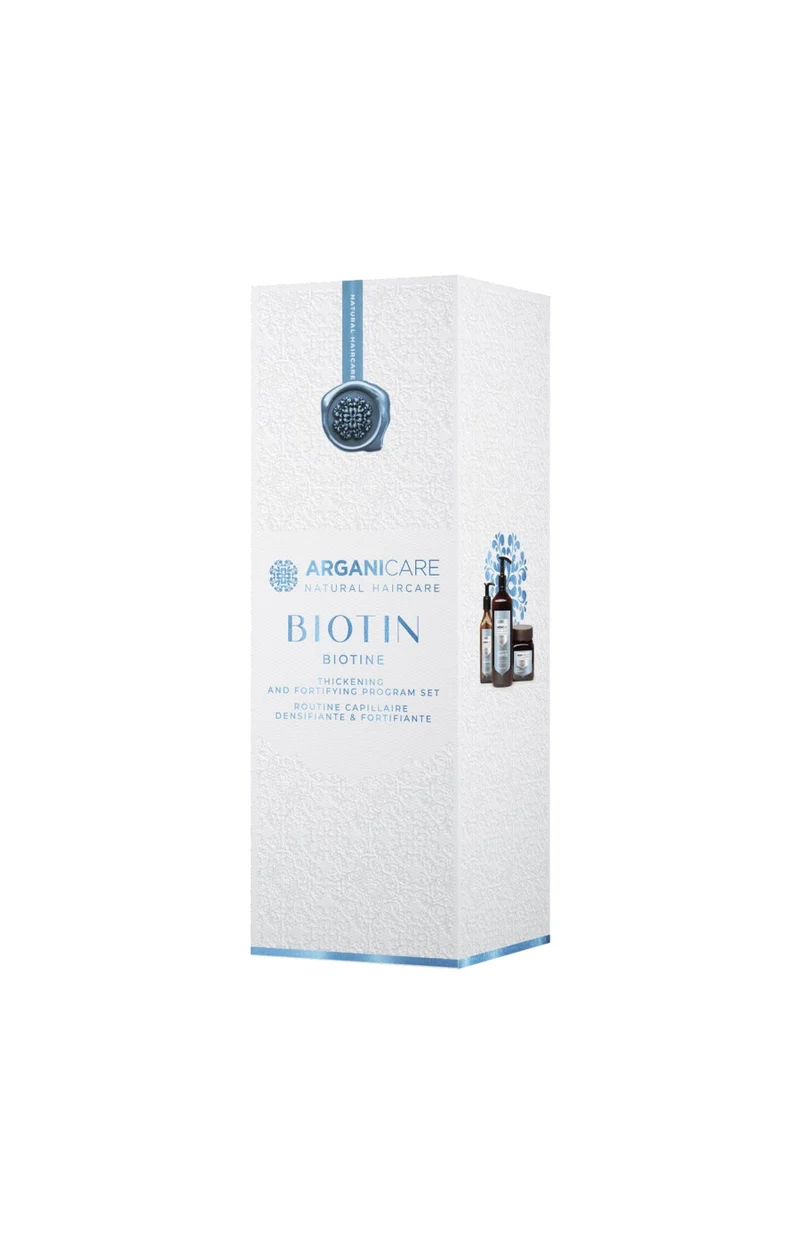 Coffret réparateur - Biotine - Cheveux secs & abîmés - 3 produits