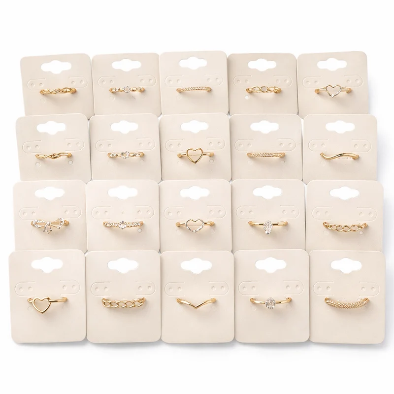 Bague Fine Dorée Pour Femme - Style Minimaliste & Élégant
