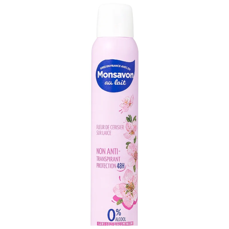 Monsavon Déodorant Femme Fleur De Cerisier Si Fraîche