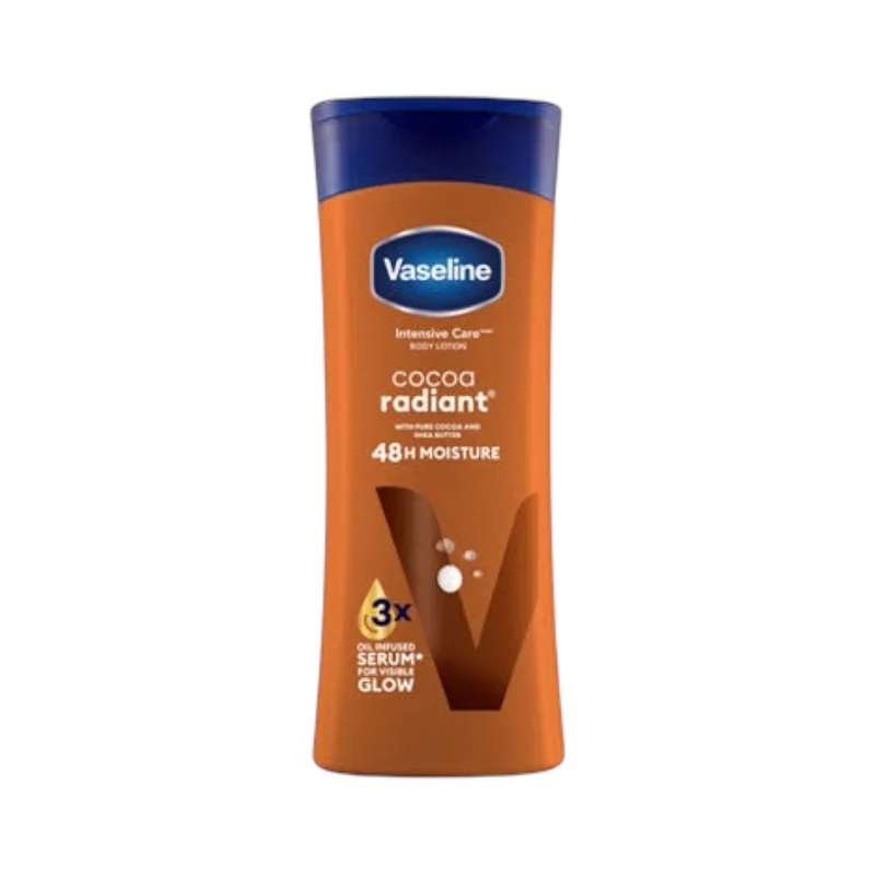 Vaseline – Lait Corporel Cocoa Radiant (Hydratation 48H)