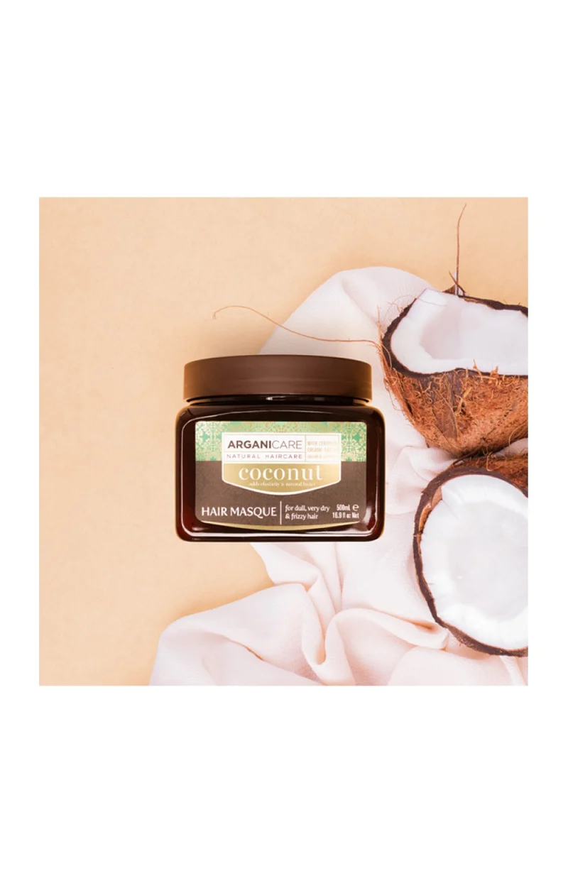 Masque nourrissant - Huile de coco bio - Cheveux très secs - 500 ml