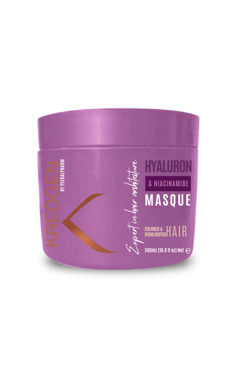 Masque protection couleur à l’acide hyaluronique & Niacinamide B3 pour cheveux colorés et méchés