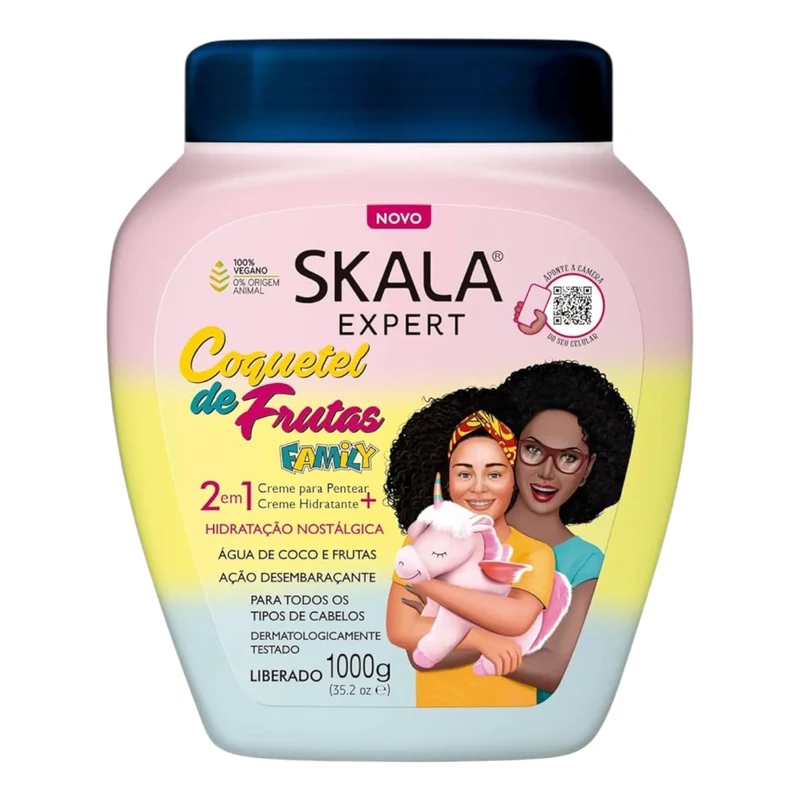 Skala Expert Cocktail De Fruits Family 2En1 Crème Coiffante Et Crème Hydratante