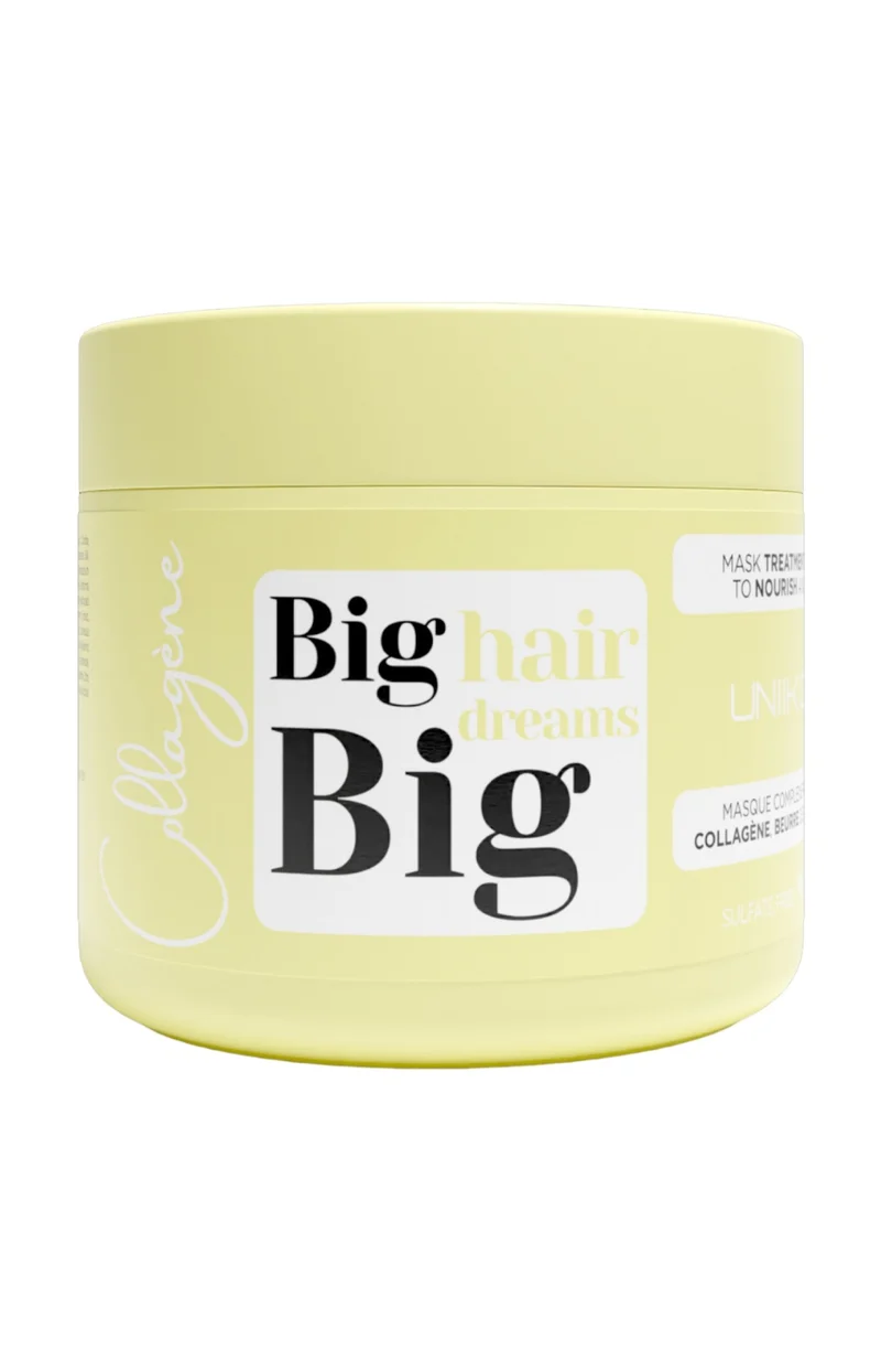 Masque hydratant - Collagène - Cheveux secs ou texturisés - 500 ml