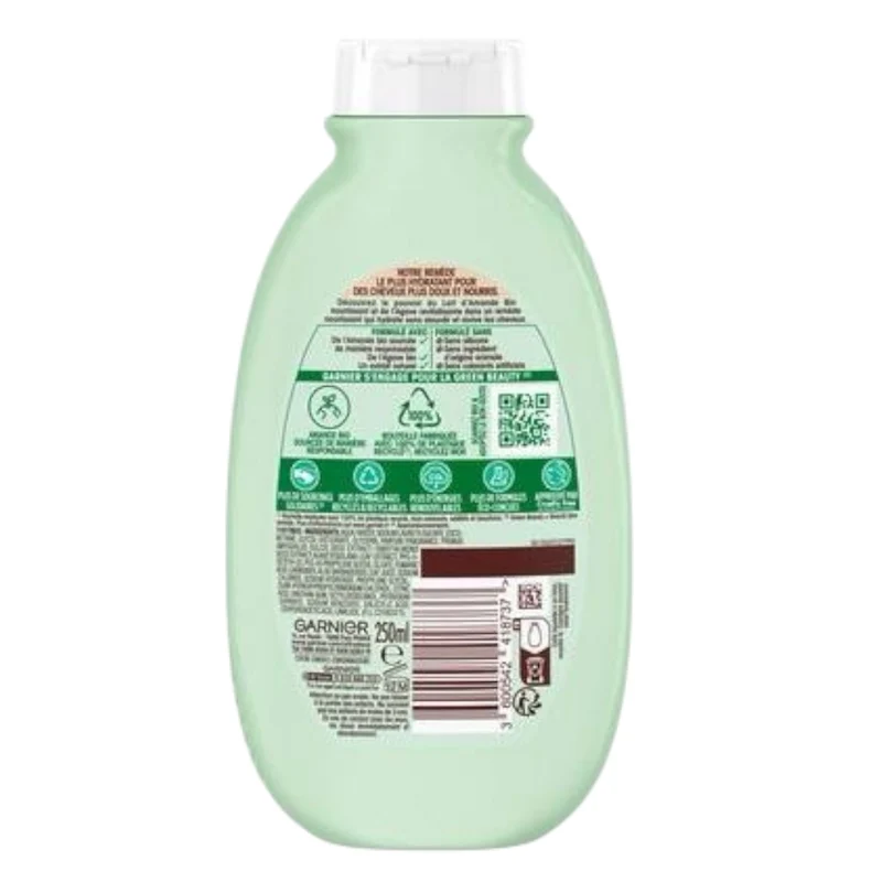 Garnier Ultra Doux Shampoing Lait D'Amande Nourricier