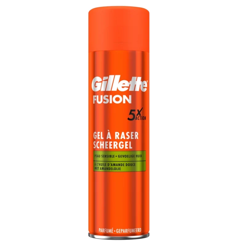Gillette Fusion Gel À Raser Pour Peaux Sensibles