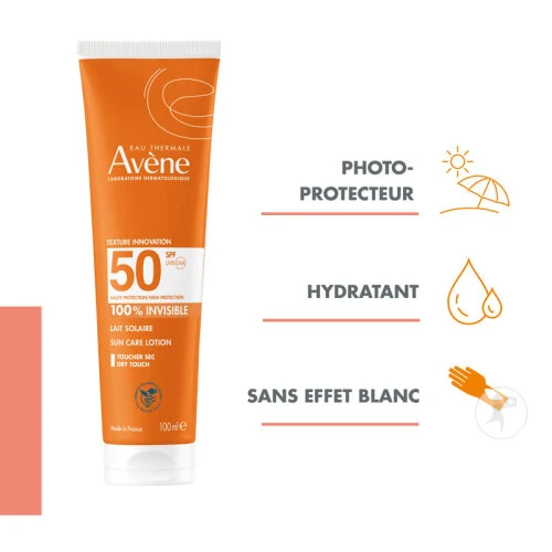 Avène Lait Solaire Spf50 250Ml