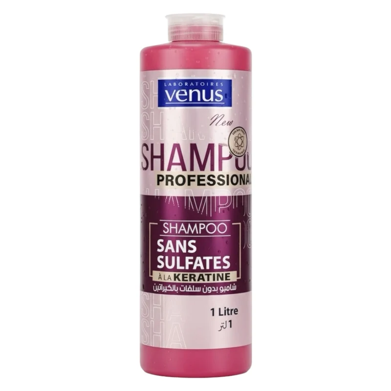 Venus Shampoing Professionnel Sans Sulfates À La Kératine