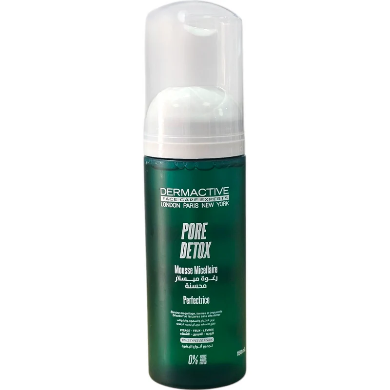 Dermactive Pore Detox Mousse Micellaire Perfectrice Tous Types De Peaux 0%