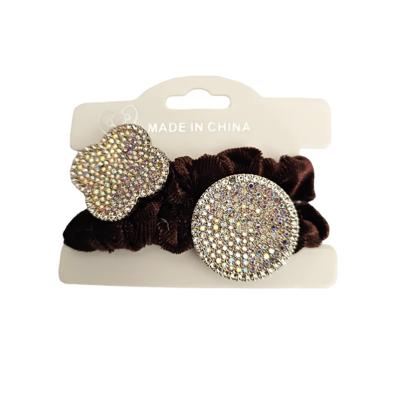 2Pcs Élastiques À Cheveux En Soie Couleur Unie Bandeaux Pour Queue De Cheval Pour Cheveux Épais Et Fins Accessoires Pour Cheveux Femmes Filles