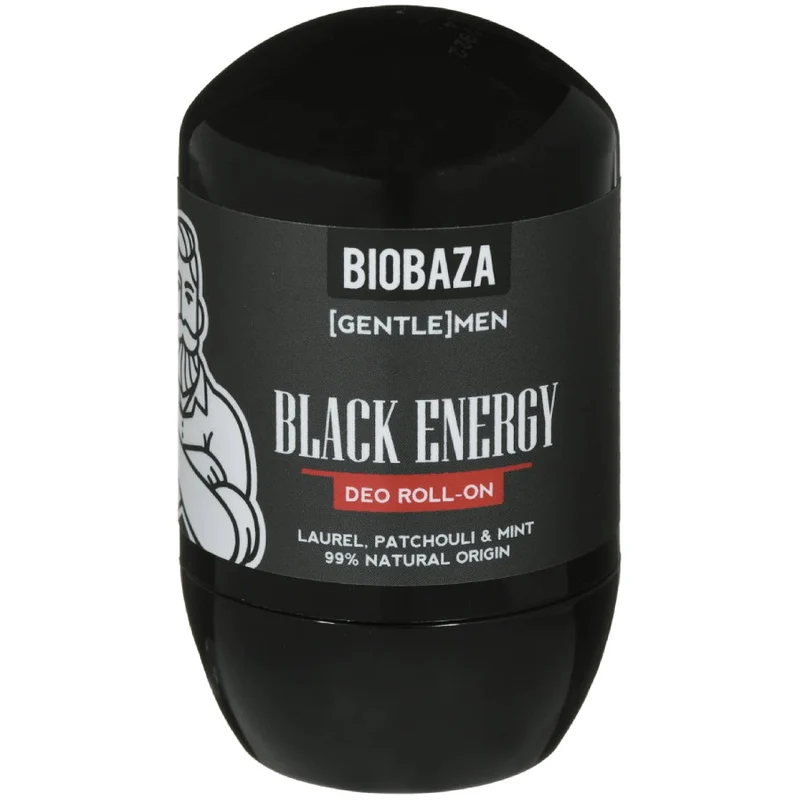 Biobaza Black Energy 50 ml — Deodorante roll-on