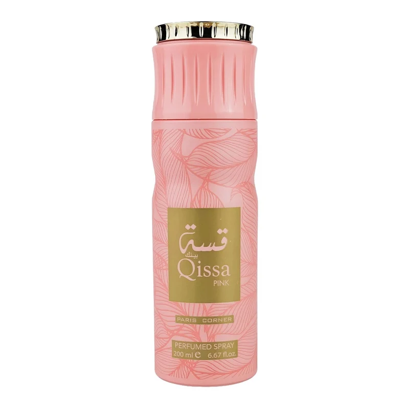 Paris Corner Qissa Rosa Deodorante spray 200 ml — Deodorante donna