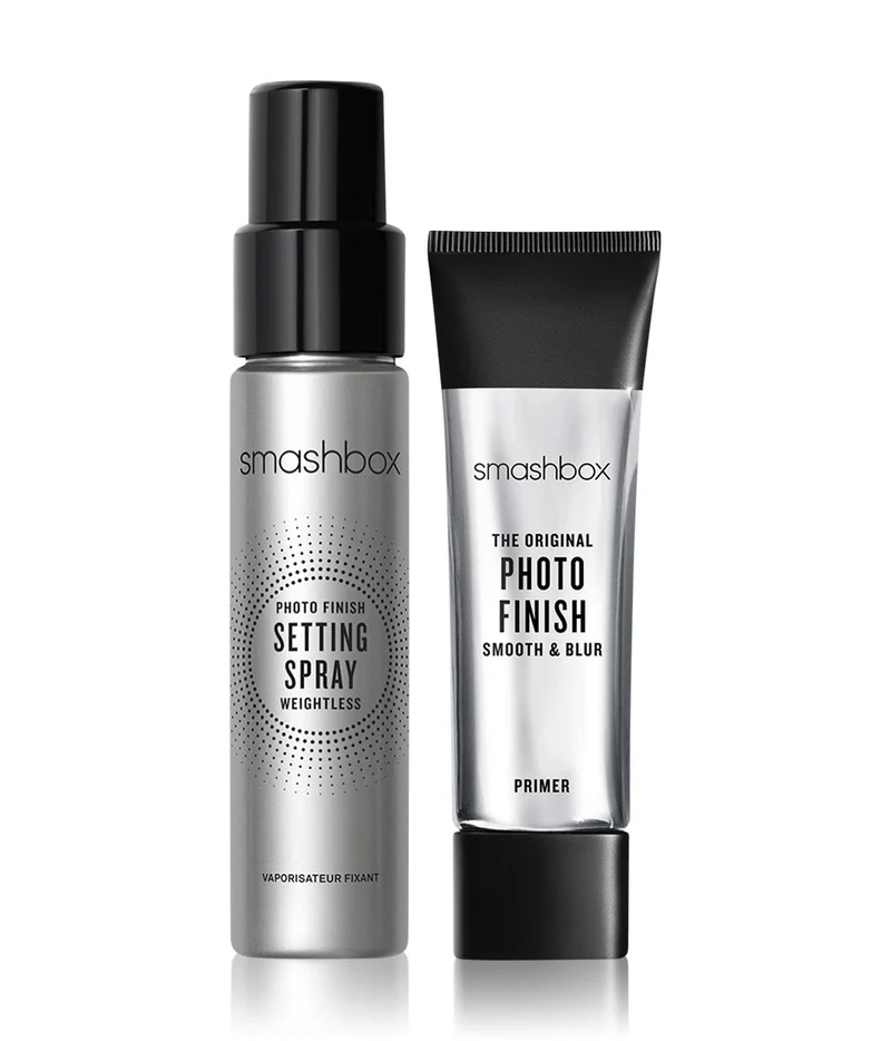 Smashbox Duet Set Photo Finish Opaco 12 ml + Spray fissativo 30 ml — Primer