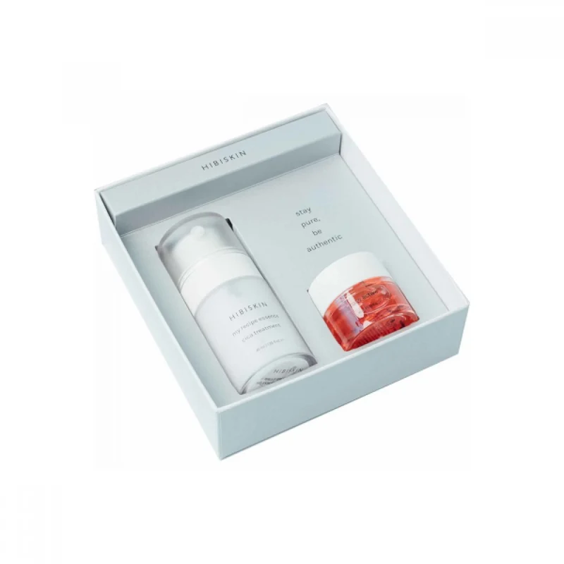 Hibiskin My Recipe Essence Cica Treatment & Ampoule Rose Active — Siero