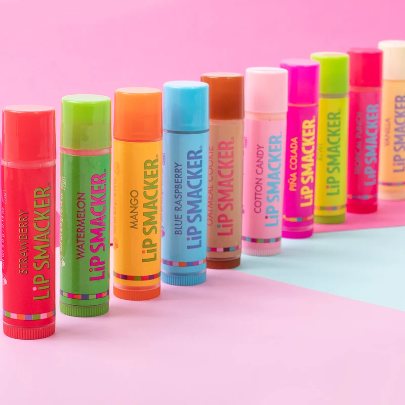 Lip Smacker Set 6 Lucidalabbra Aromatizzati Latta — Lucidalabbra
