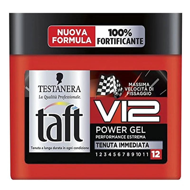 Testanera Taft Power Gel V12 Power 12 250 ml — Gel capelli