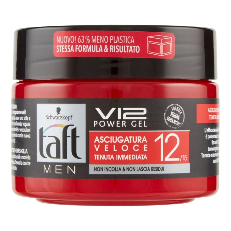 Testanera Taft Power Gel V12 Power 12 250 ml — Gel capelli