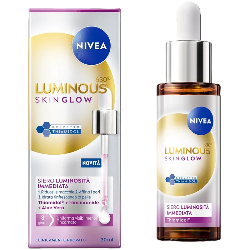 Nivea Siero Luminosità Immediata Luminous630 Skinglow 30 ml — Siero viso