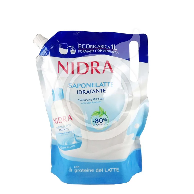 Nidra Sapone Liquido Eco Ricarica 1 lt — Sapone liquido