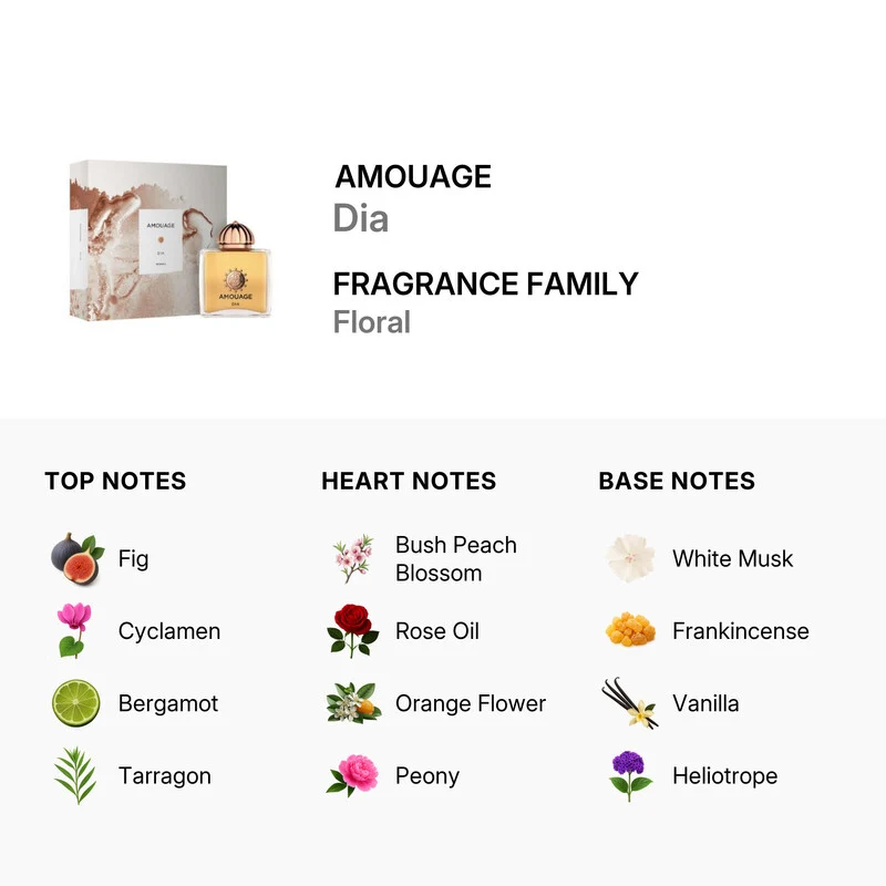 Amouage Dia Donna 100 ml — Eau de Parfum