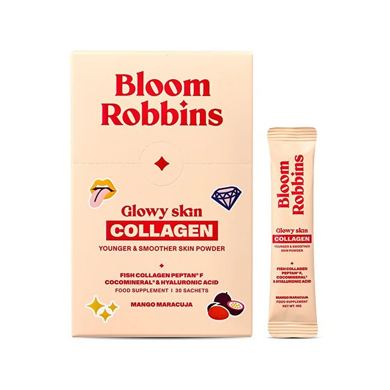Bloom Robbins Collagen Powder 30 pezzi — Integratore collagene