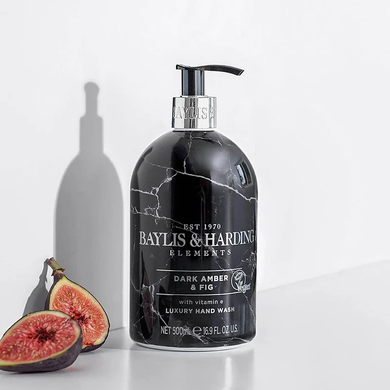 Baylis & harding Sapone liquido per le mani Ambra scura e fico 500 ml — Sapone mani liquido