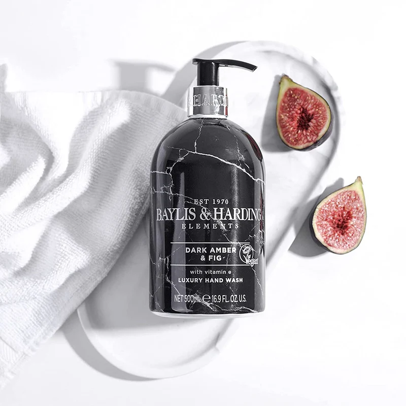 Baylis & harding Sapone liquido per le mani Ambra scura e fico 500 ml — Sapone mani liquido