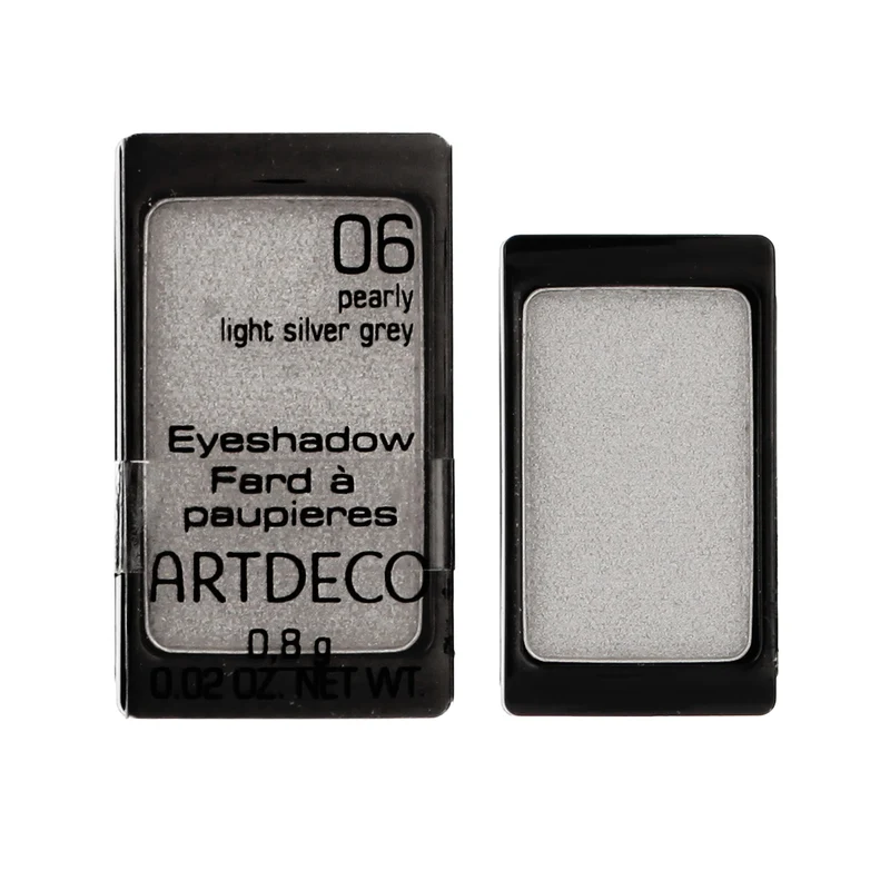 Artdeco Pearlescent 06 Grigio Argento Chiaro Perlato 0,8 g — Ombretto