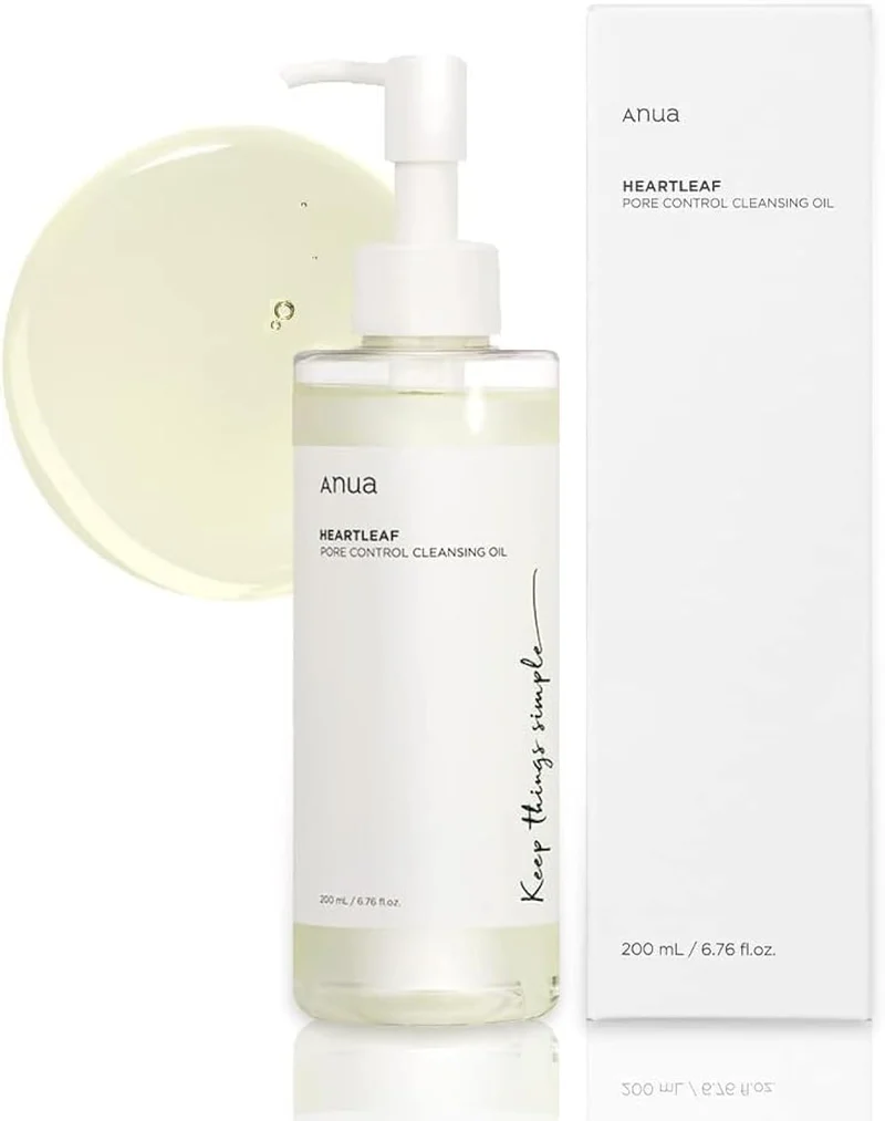 Anua Olio detergente Heartleaf Pore Control 200 ml — Olio detergente