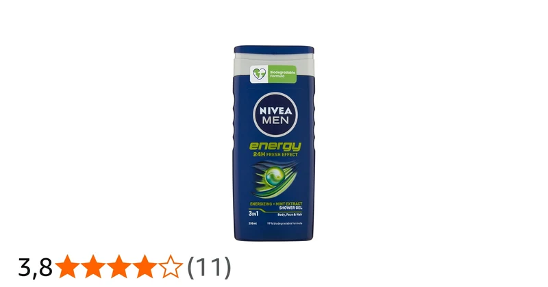 Nivea Energy Gel doccia Uomo 250 ml — Gel doccia
