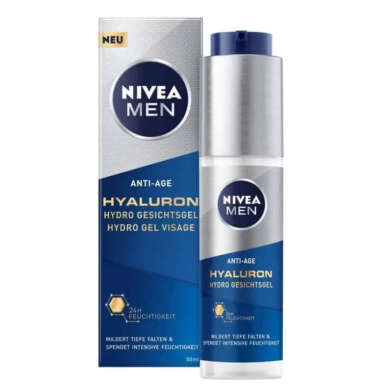 Nivea Men Hyaluron Anti-Age Hydro Gel 50 ml — Gel viso