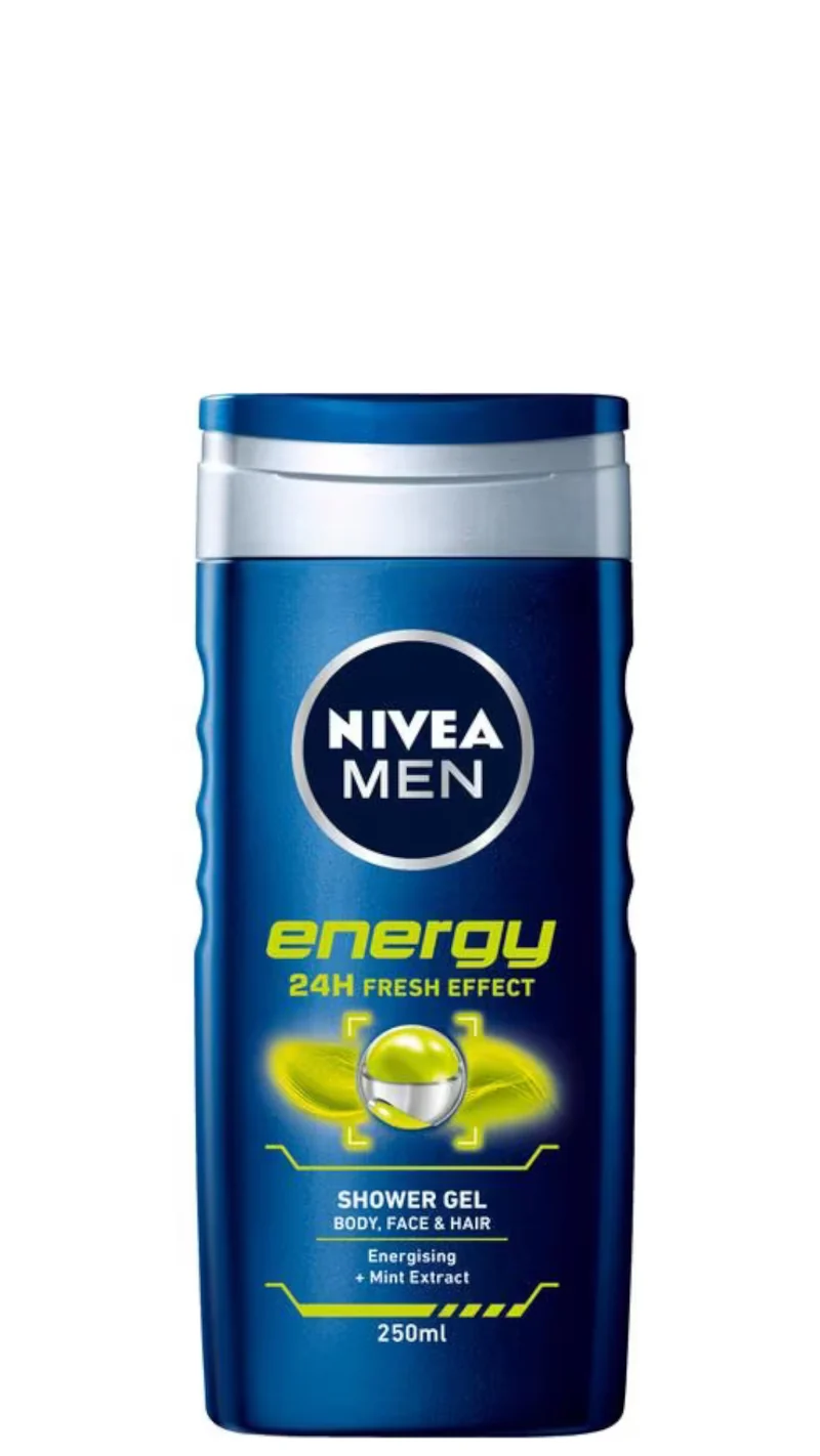 Nivea Men Energy 250 ml Uomo — Gel doccia