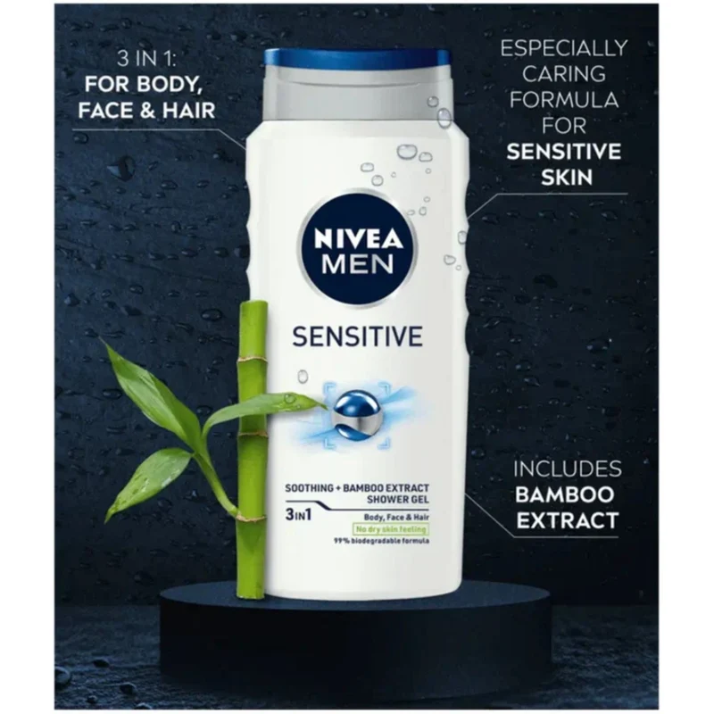 Nivea 250 ml Uomo — Gel doccia