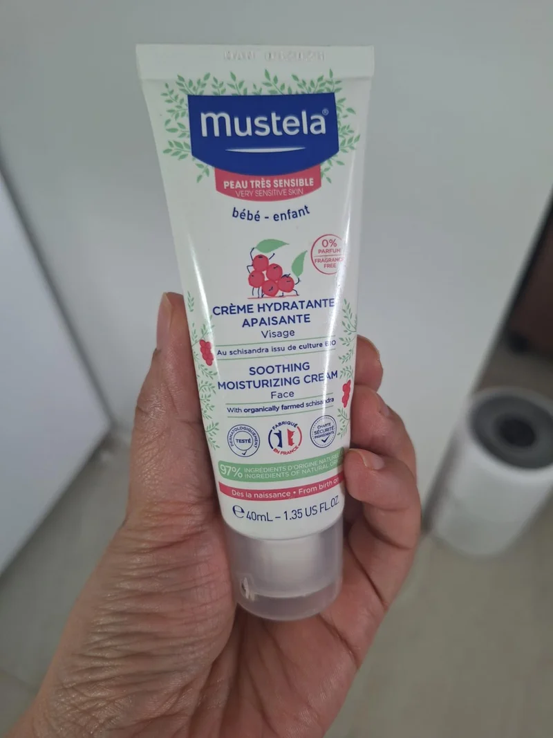 Mustela Bébé Crema Viso Lenitiva 40 ml — Crema Viso