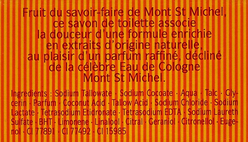 Mont St Michel Intense Freshness Sapone Solido 125 g — Sapone