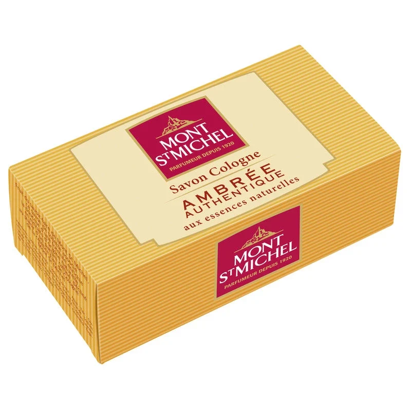 Mont St Michel Sapone Solido Autentico all'Ambra 125 g — Sapone Solido