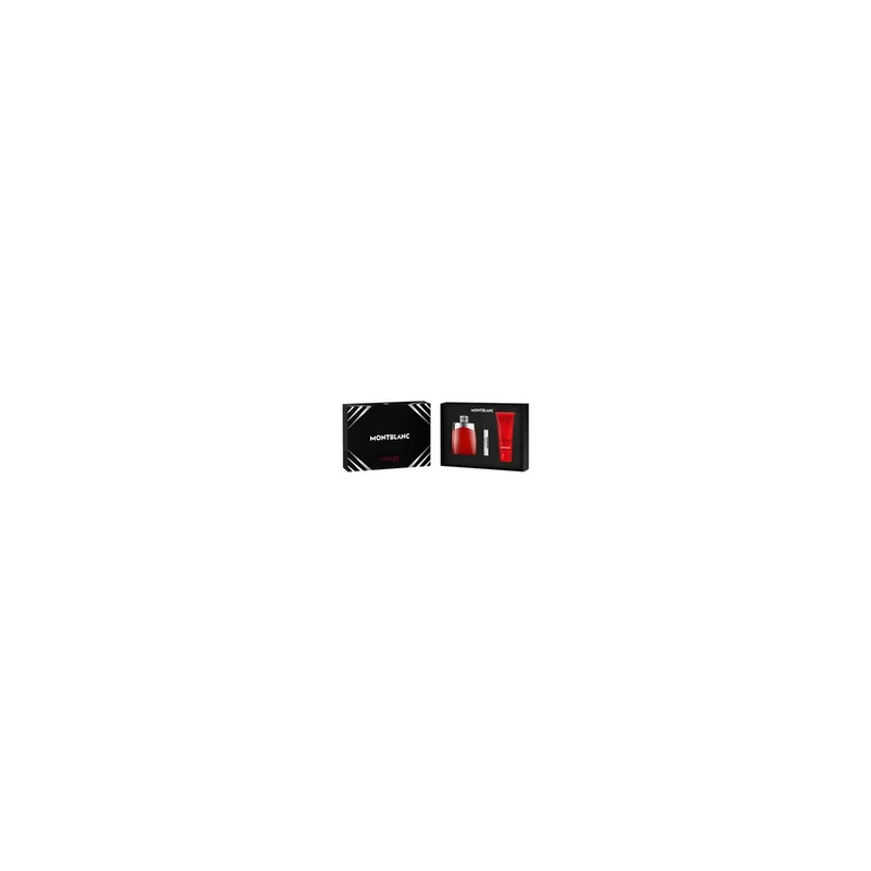 Mont Blanc Set Legend Red 100ml + miniatura 7,5ml + gel doccia — Set profumo