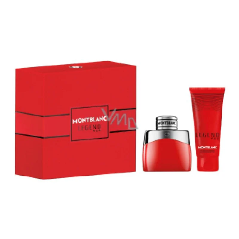 Mont Blanc Set Legend Red 50ml + gel doccia 100ml — Set profumo