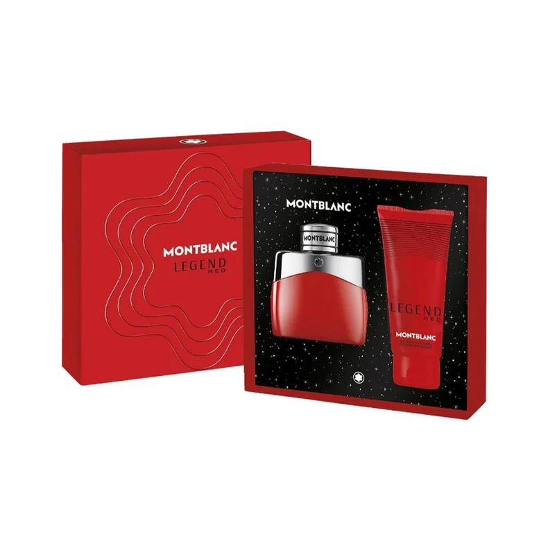 Mont Blanc Set Legend Red 50ml + gel doccia 100ml — Set profumo